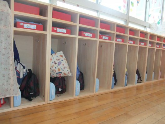 新しいロッカーの写真