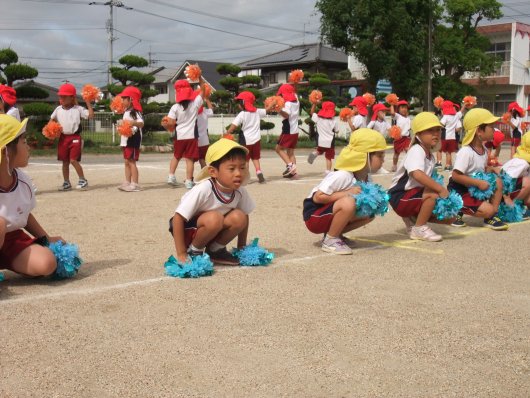 運動会練習の様子