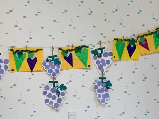 ぶどうの工作